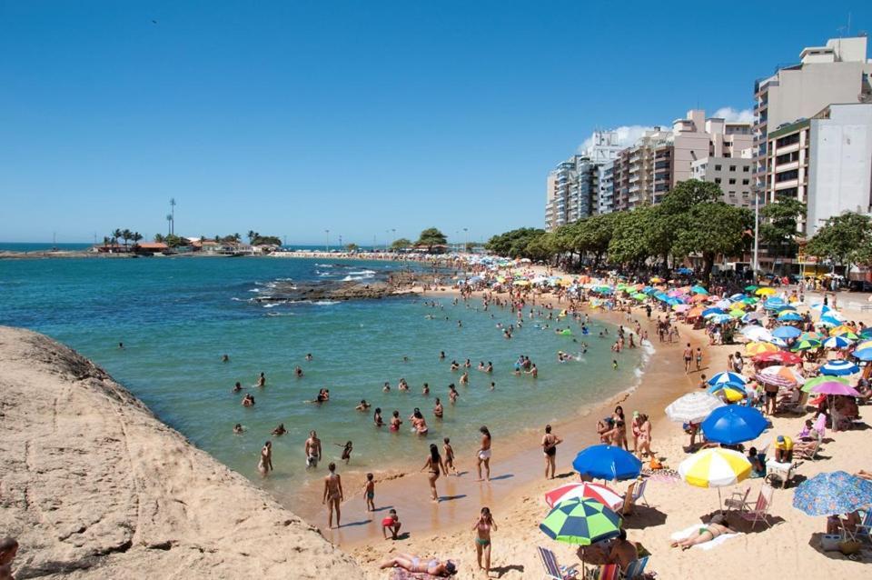 Apartamento Aconchegante Familiar - 3 Quartos - Guarapari - Centro Экстерьер фото